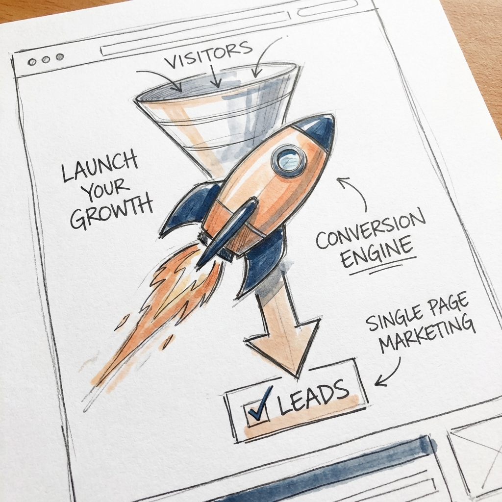 Landing Page Sketch